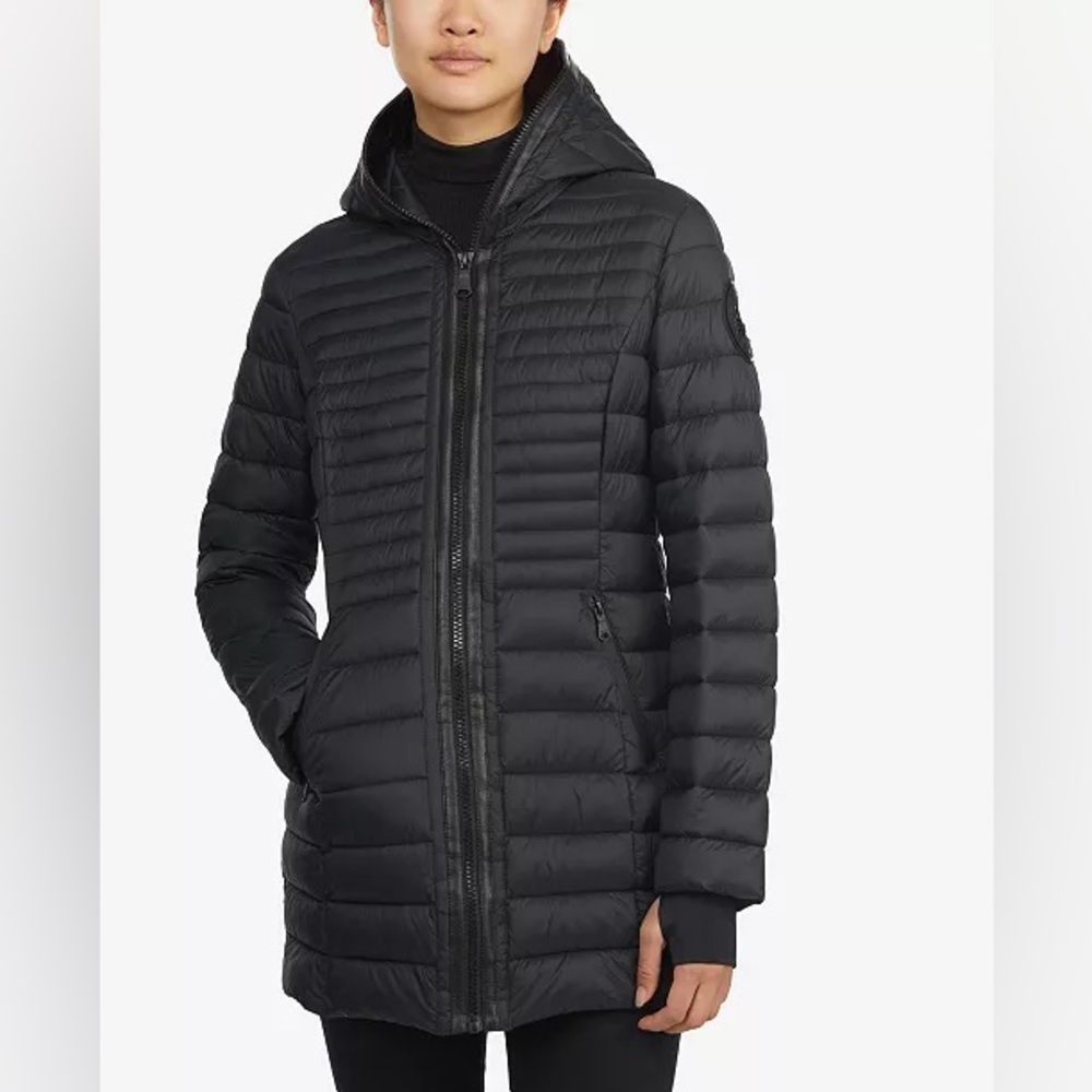 PAJAR Lyvien Black Puffer Jacket Coat Canada Goose Ellison Patagonia Mackage L